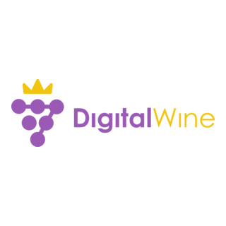 Digital Wine Logo PNG Vector