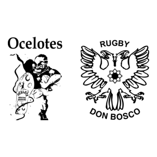 Don Bosco Rugby Ocelotes Grabado Logo PNG Vector