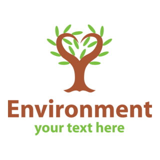 Enviroment Tree Logo PNG Vector