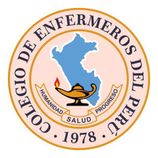 Escudo Colegio de Enfermeros del Peru Logo PNG Vector