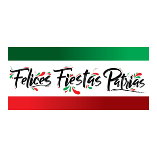 Felices Fiestas Patrias Logo PNG Vector