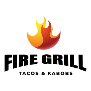 Fire Grill Logo PNG Vector