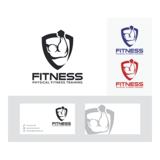 Fitness Logo PNG Vector