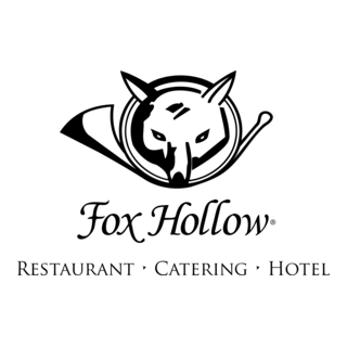 Fox Hollow Restaurant Catering Hotel Logo PNG Vector