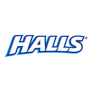 Halls Cough Drops Logo PNG Vector