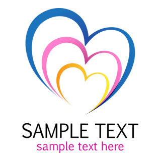 Hearts Logo PNG Vector