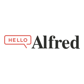 Hello Alfred Logo PNG Vector