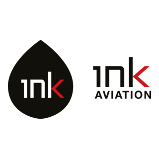 Ink Aviation Logo PNG Vector