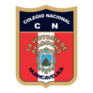Insignia del Colegio La Victoria de Ayacucho Logo PNG Vector