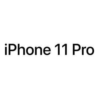 iPhone 11 Pro Logo PNG Vector