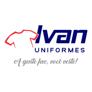 Ivan Uniformes Horizontal Logo PNG Vector