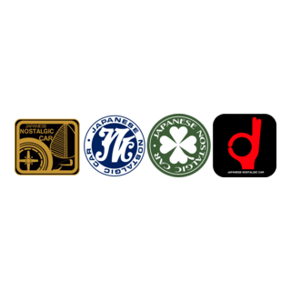 JAPONESE NOSTALGIC CAR Logo PNG Vector