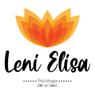 Leni Elisa Psicóloga Logo PNG Vector