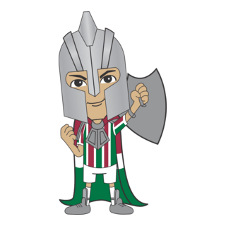 MASCOTE DO FLUMINENSE (GUERREIRINHO) Logo PNG Vector