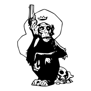 Mignola - Monkey Logo PNG Vector