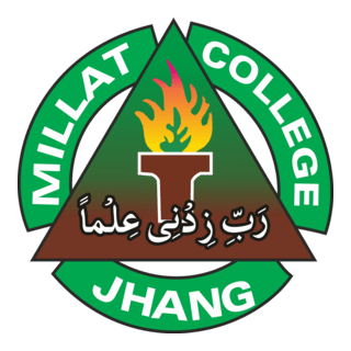 Millat College Jhang Logo PNG Vector