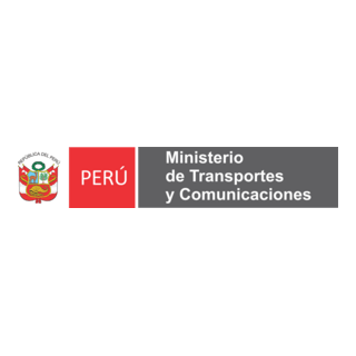 Ministerio De Transporte y Comunicaciones Logo PNG Vector