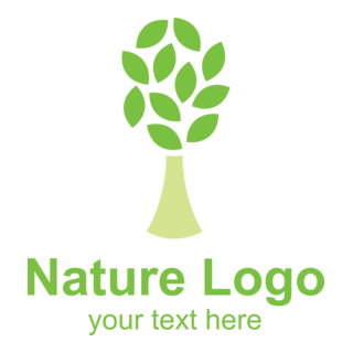 Nature Tree Logo PNG Vector