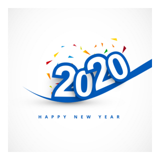 New Year creative 2020 Logo PNG Vector