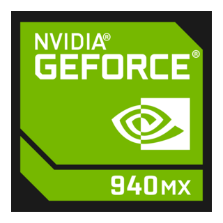 nVidia GeForce 940MX Logo PNG Vector