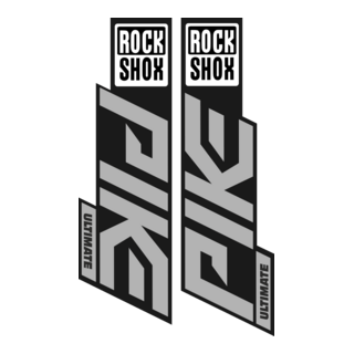 PIKE Ultimate Rock Shox Logo PNG Vector