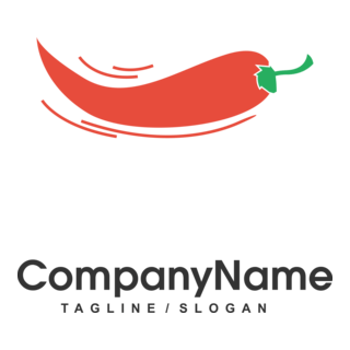 Red pepper Logo PNG Vector