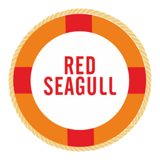 Red Seagull Logo PNG Vector