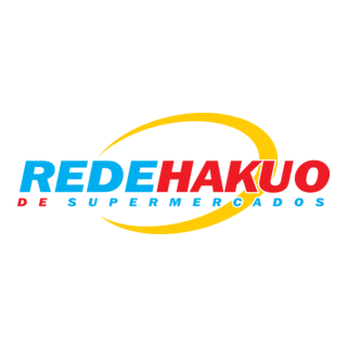 Rede Hakuo Supermercados Logo PNG Vector