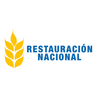 Restauración Nacional Logo PNG Vector