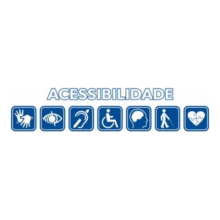 Símbolos Acessibilidade Logo PNG Vector