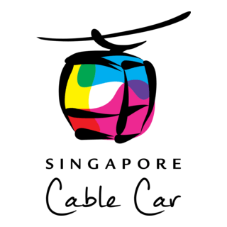Singapore Cable Car Logo PNG Vector