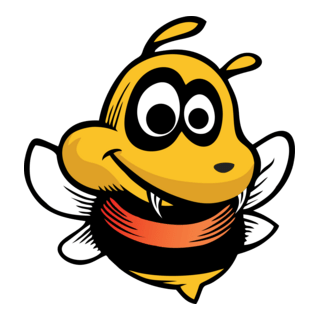 Smart Bee Gost Logo PNG Vector