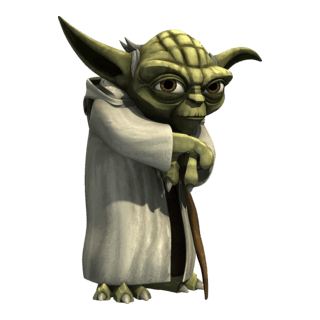 Starwars Yoda Logo PNG Vector