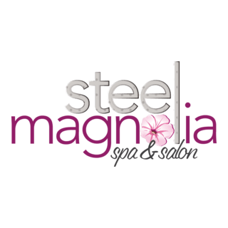 Steel Magnolia Spa & Salon Logo PNG Vector
