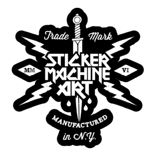 STICKER MACHINE Logo PNG Vector