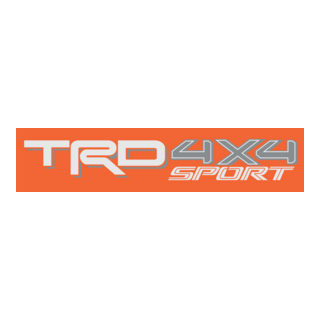 TRD 4X4 SPORT TACOMA Logo PNG Vector