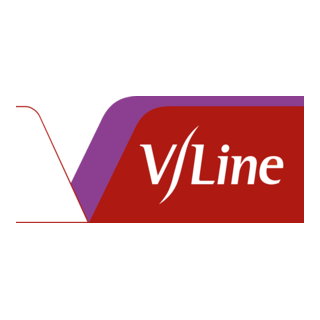 V Line Logo PNG Vector