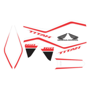 ADESIVO HONDA TITAN 160 2019 Logo PNG Vector