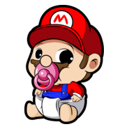 baby super mario Logo PNG Vector