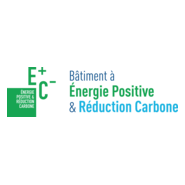 Bâtiment Energie Positive Reduction Carbone Logo PNG Vector
