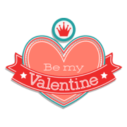 Be My Valentine (Valentine's Day) Logo PNG Vector