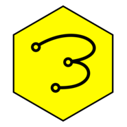 Bee Delivery Logo PNG Vector