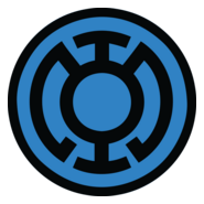 Blue Lantern Corp Green Lantern Logo PNG Vector