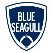 Blue Seagull Logo PNG Vector