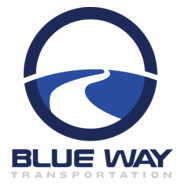 Blue Way Transportation Logo PNG Vector