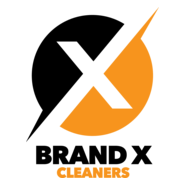 Brand X Cleaners Logo PNG Vector