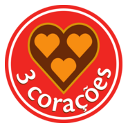 CAFÉ 3 CORAÇÕES Logo PNG Vector