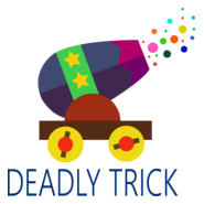 Circus Deadly Trick Logo PNG Vector