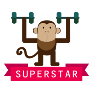 Circus Superstar Money Logo PNG Vector