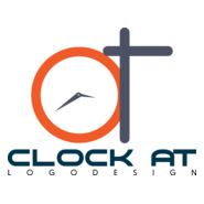 Clock Company Logo PNG Vector